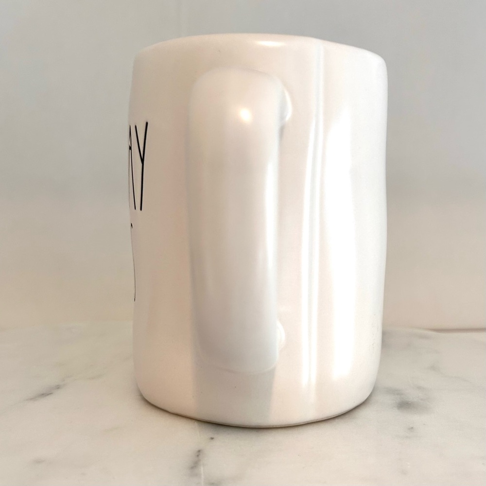 Rae Dunn “MONDAY BLUES” Ceramic Mug NWOT Collector - Picture 2 of 6